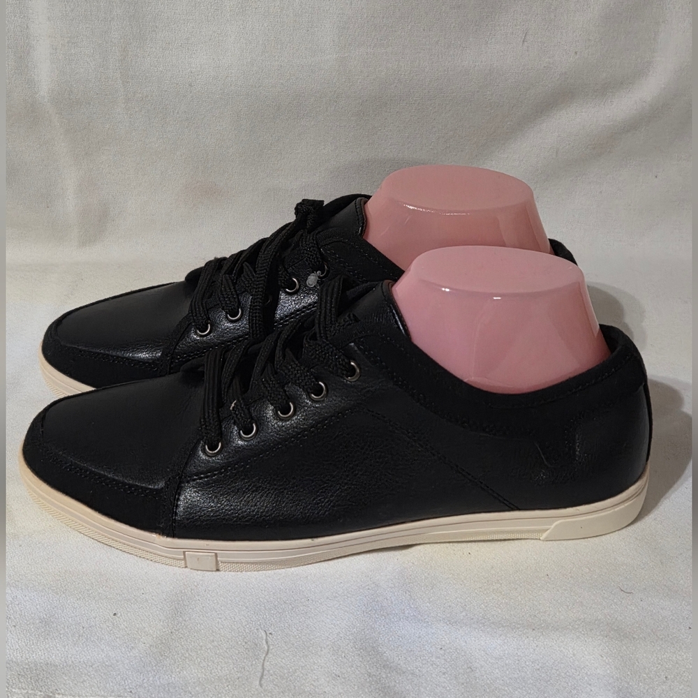 Franco Vanucci Black Lace Up Shoe Size 8.5